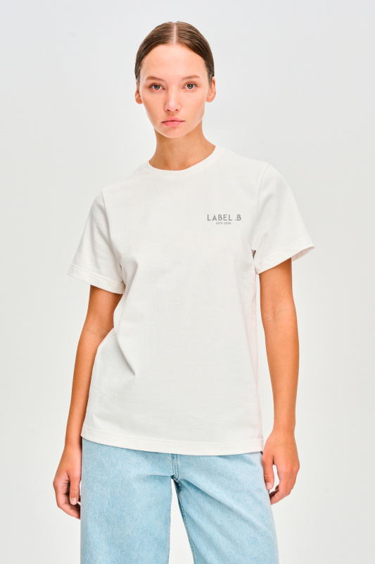 Футболка regular-fit WARM WHITE Футболка regular-fit WARM WHITE